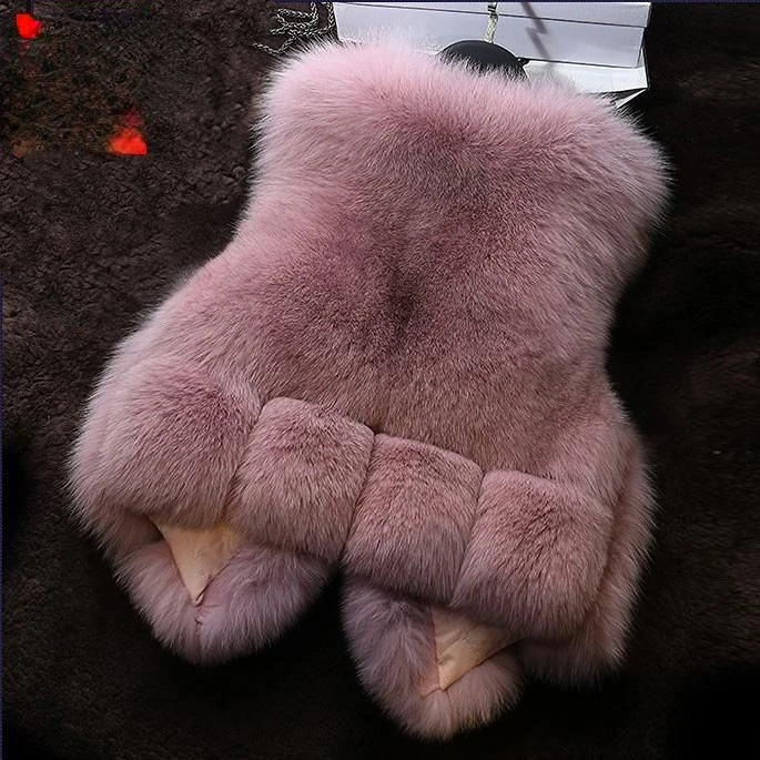 

2023 New Children Vest Outerwear Boys Girls Faux Fur Waistcoat Baby Thickened Vest Jacket Autumn and Winter Keep Warm Cloth F47