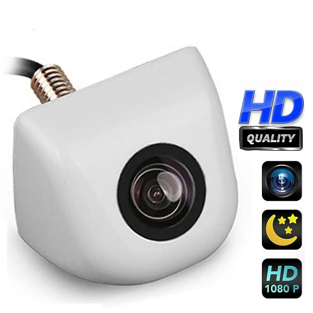 

Car Reversing Camera Universal Rear View Backup 170 Degrees Cmos Hd Night Vision Waterproof Plug-in Camcorder