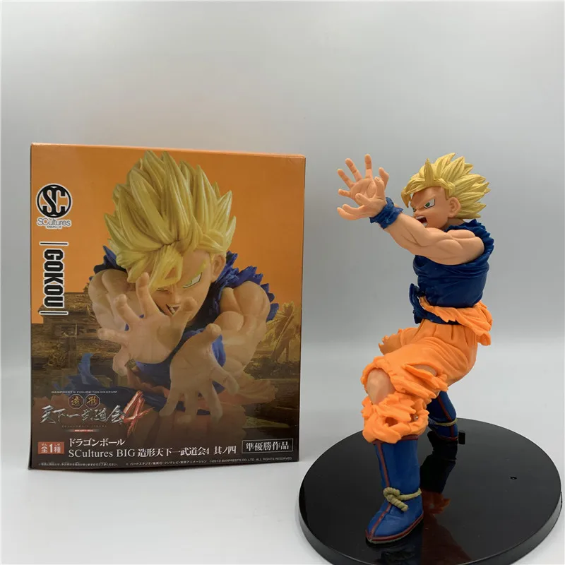 Фигурка Dragon Ball Z из аниме бомба Гоку Боевая фигурка ПВХ DBZ Goku Fighting Super Saiyan Vegeta