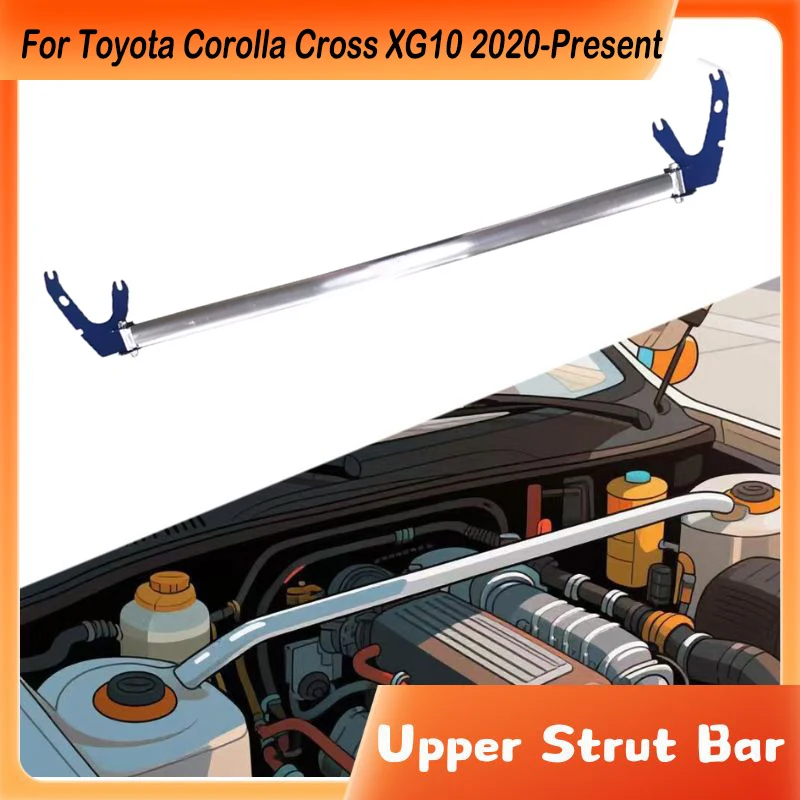 Фото Передняя верхняя стойка стабилизатора для Toyota Corolla Cross XG10 2020-настоящее время двигателя STB, подвеска распорки стойки башни №1