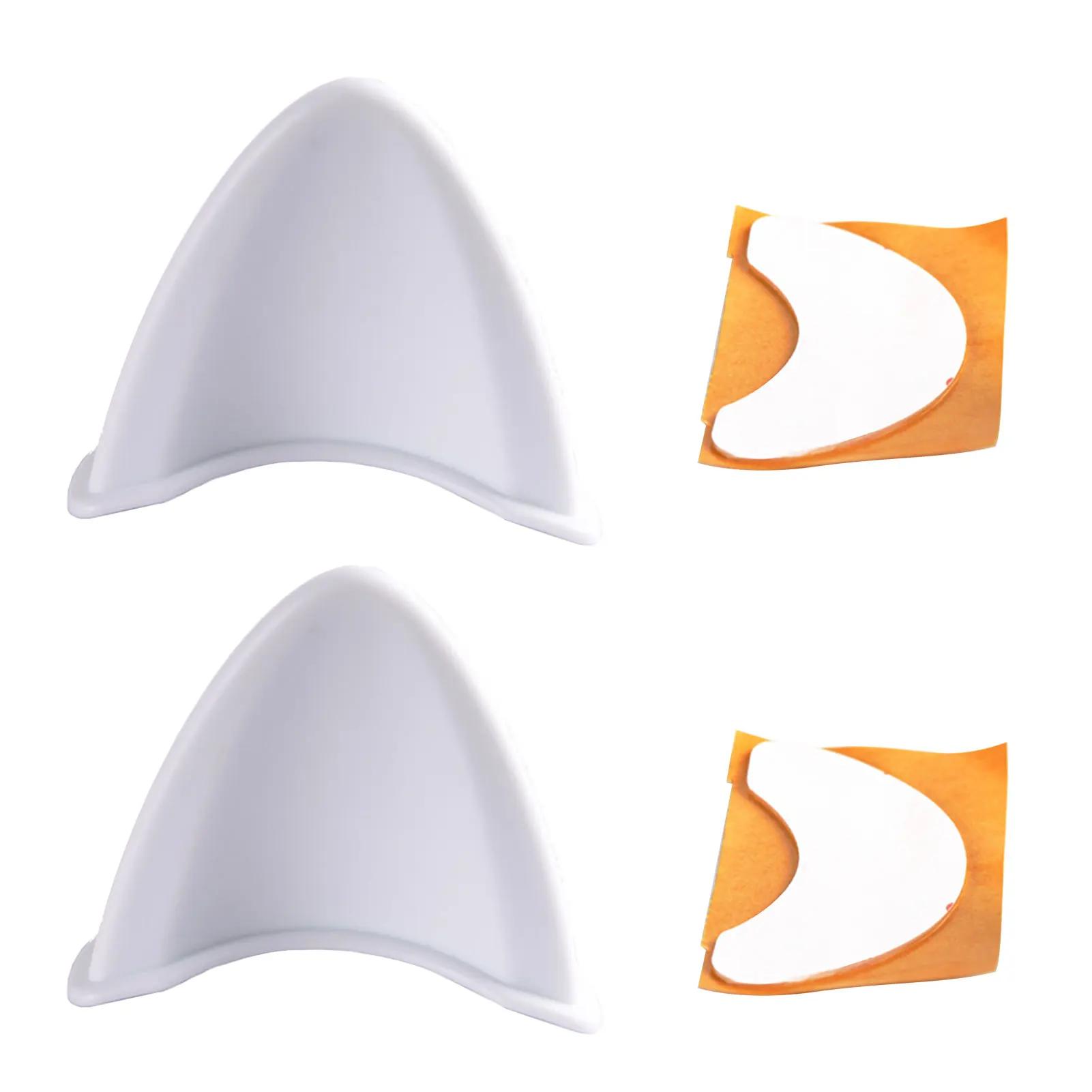 

1 пара приспособлений для мотоциклетного шлема с кошачьими ушками, мягкие силиконовые декоративные аксессуары для стайлинга, универсальны...