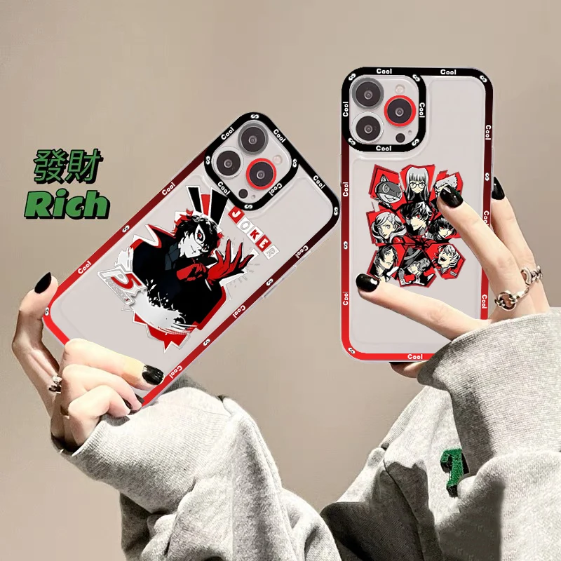 

Persona 5 Take Your Heart Phone Case For IPhone 13 14 Pro Max XS XR 12 11 Pro 13 Mini 6 7 8 Plus Soft Clear Back Cover