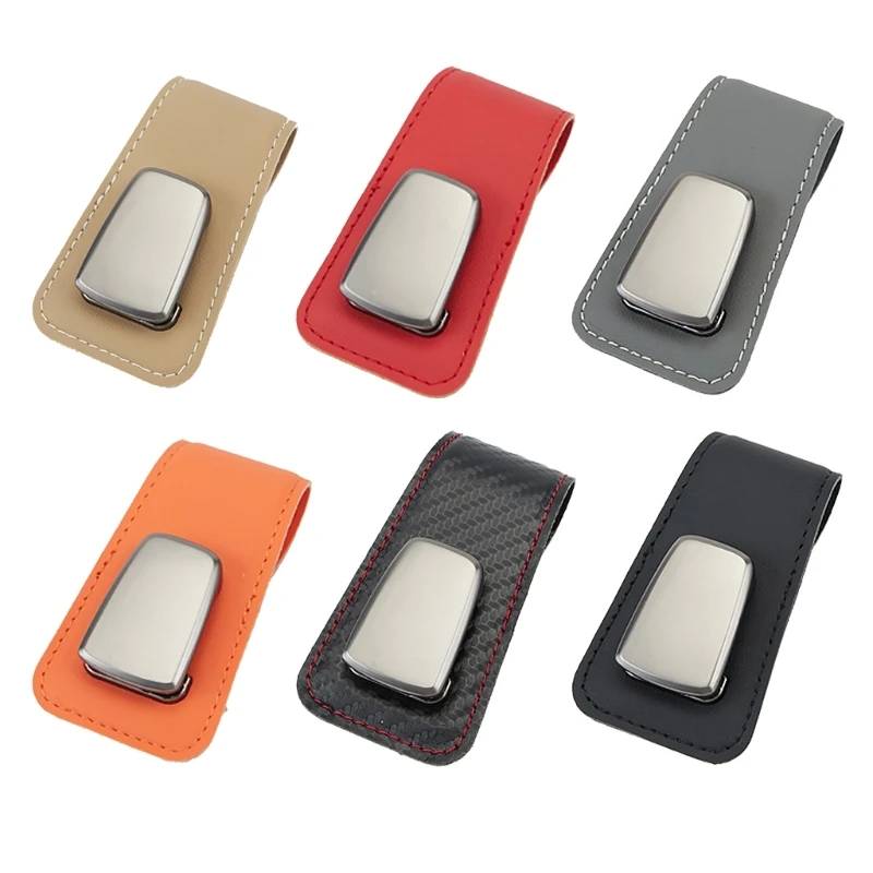 

Colorful Sunglass Holder with Mirror for Car Visor Sunglass Clip for Car Visor