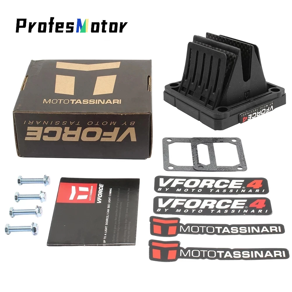 

Motorcycle Reed Valve 4 V4144-1 Intake Reed Valve Set Fit For Yamaha YFZ350 YFZ 350 Banshee 350 YZ125 DT175 RD350 RX135 RXZ135