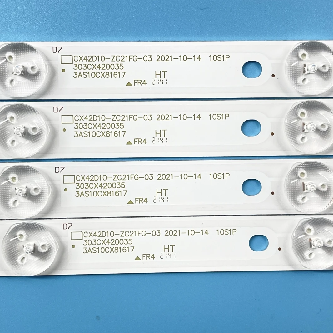 Светодиодная лента для подсветки 10 светодиодов LG Φ DEXP F42C7000E DOFFLER 42CF19-T2 V420HJ2-P01 CX416M03