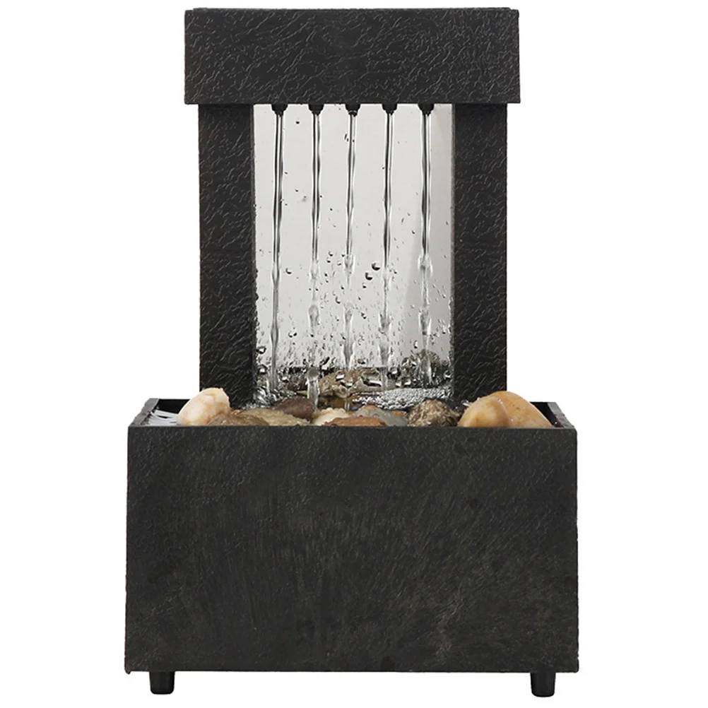 

Water Basin Decoration Tabletop Fountain Mini Indoor Fountains Desktop Waterfall