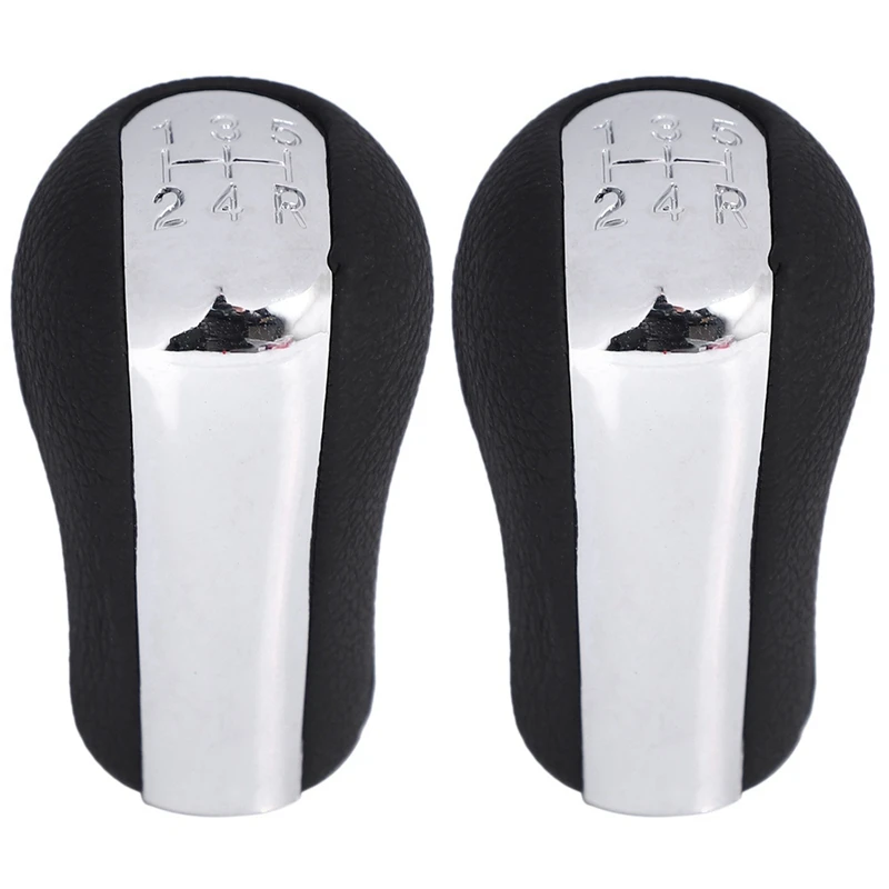 

2X 5 Speed Car Gear Stick Shift Knob Head For Toyota Corolla Rav4 Verso Avensis Yaris/Vitz