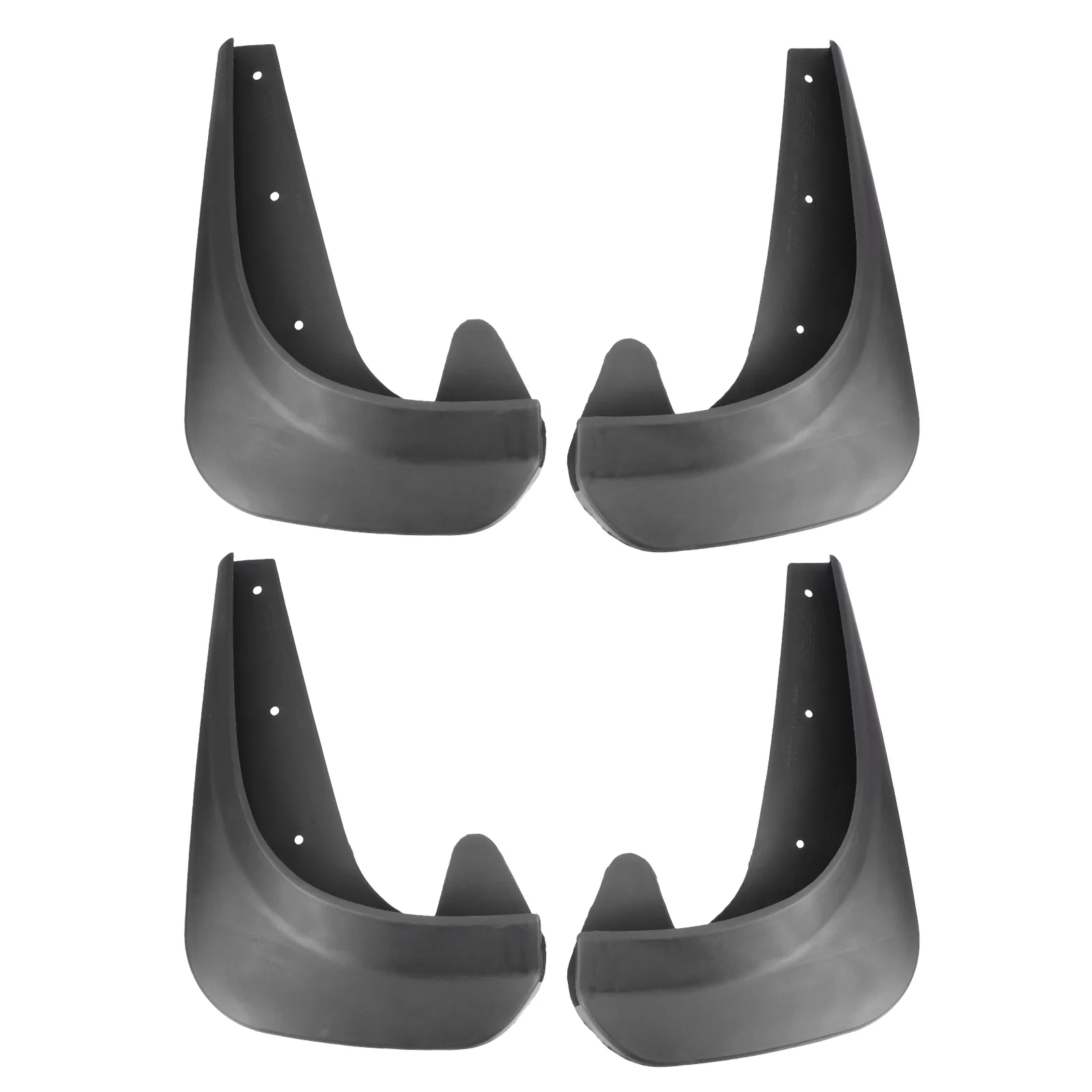 

4 Pcs Automobile Wheel Protector Car Mudguard Vehicle Major Plastic Flap Protective Parts