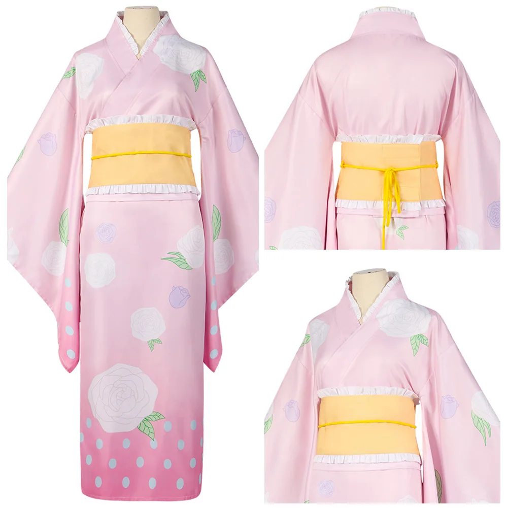 

Anime Oshi no Ko Hoshino Ai Cosplay Costume Kimono Dress Women Girls Halloween Carnival Party Disguise Suit