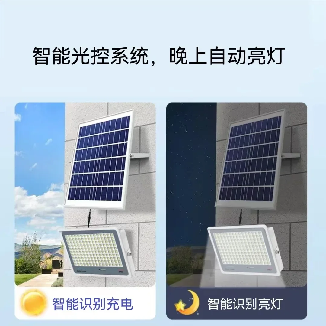 Dream Blue IP67 водонепроницаемый фонарь с солнечной батареей для дома и улицы