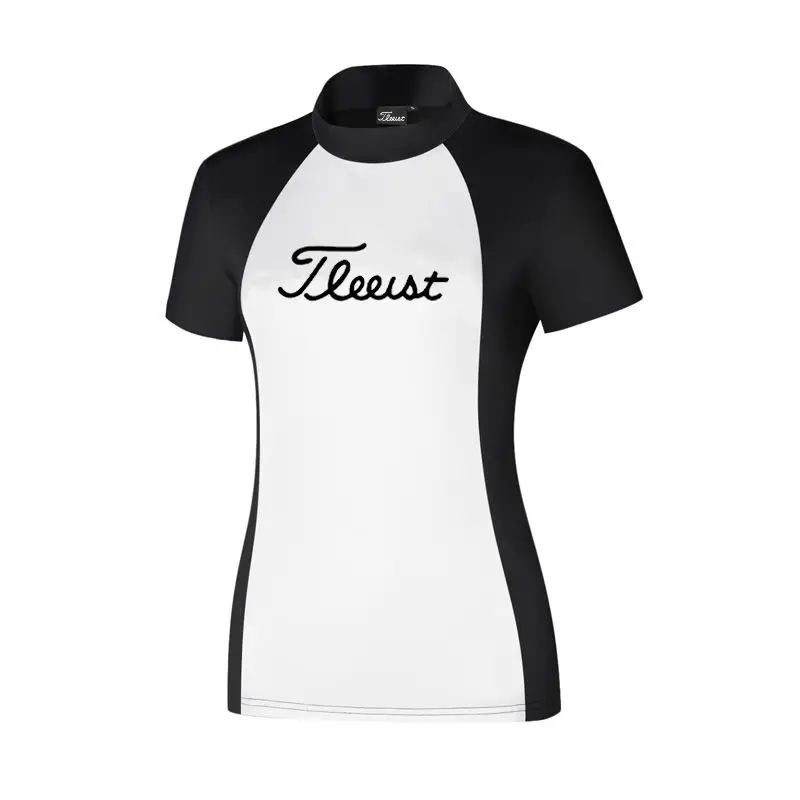 Golf Clothing Women's Summer Short-sleeved T-shirt Sports Quick-drying Breathable Sweat-absorbent Slim-fit Casual Golf Jersey