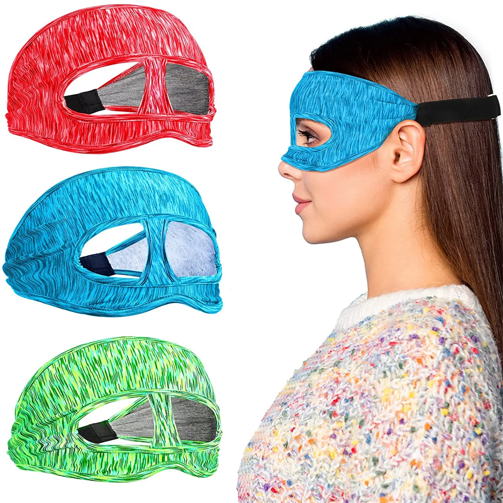 

Compatible With Oculus Quest 2/ForHTC Vive Accessories VR Glasses Breathable Sweatband Virtual Reality Headset Accessories