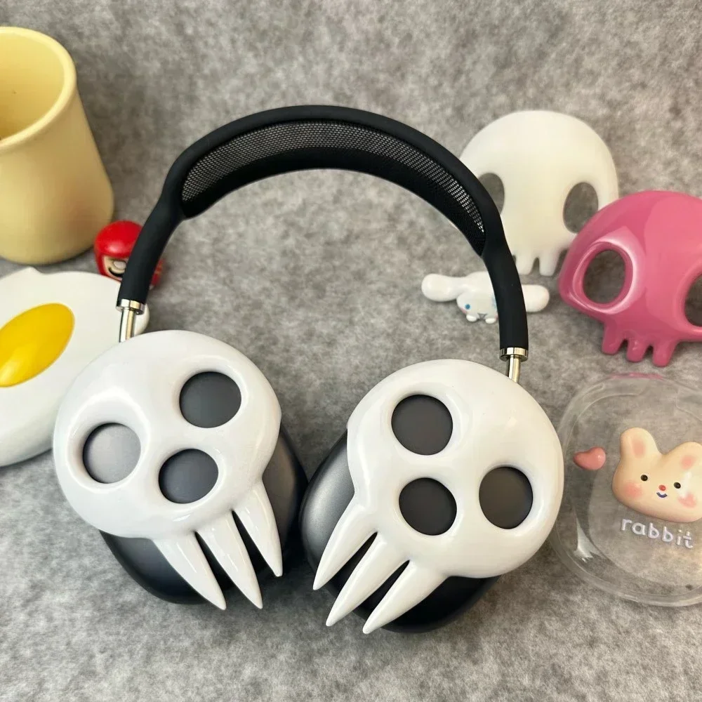 Soul Eater для Airpods Max, чехол для наушников на заказ, украшение, гарнитура с черепом смерти, аксессуар для Airpods Max, крепление Y2k (art.: 3920c5ffabd29) - 3920c5ffabd29