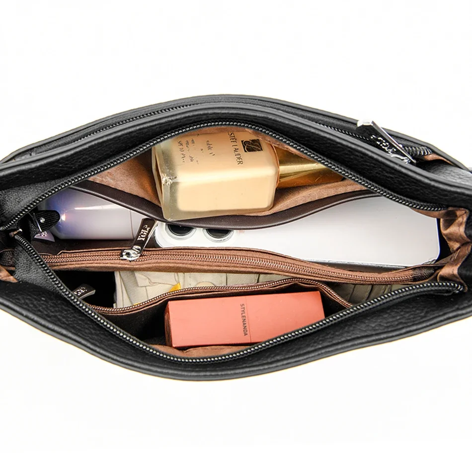 Новинка 2024 женские сумки высококачественные мягкие кожаные и кошельки