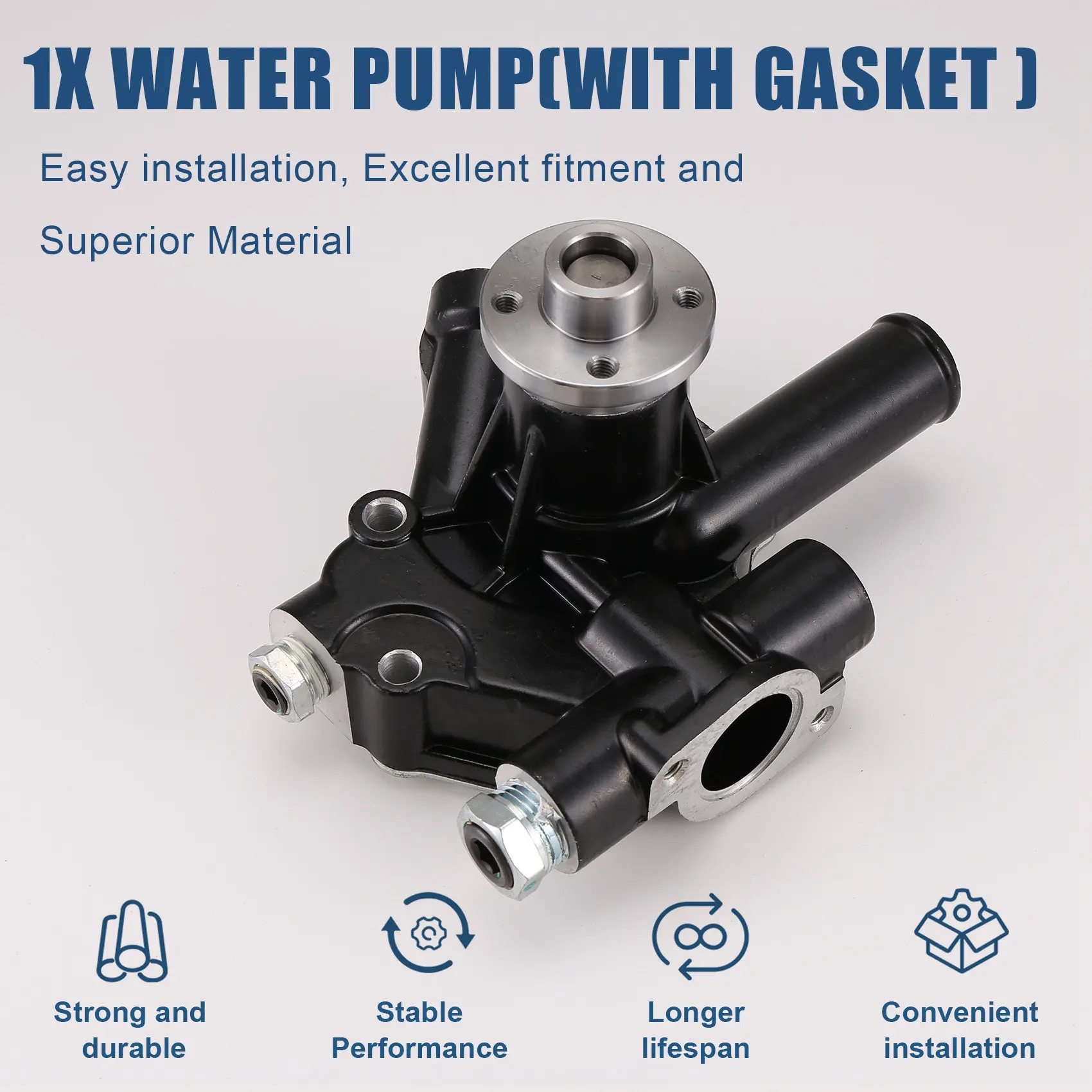 Водяной насос с прокладкой 13-506 13506 13-0506 TB-37-13-506 для двигателя TK 2 44 49 3 66 74