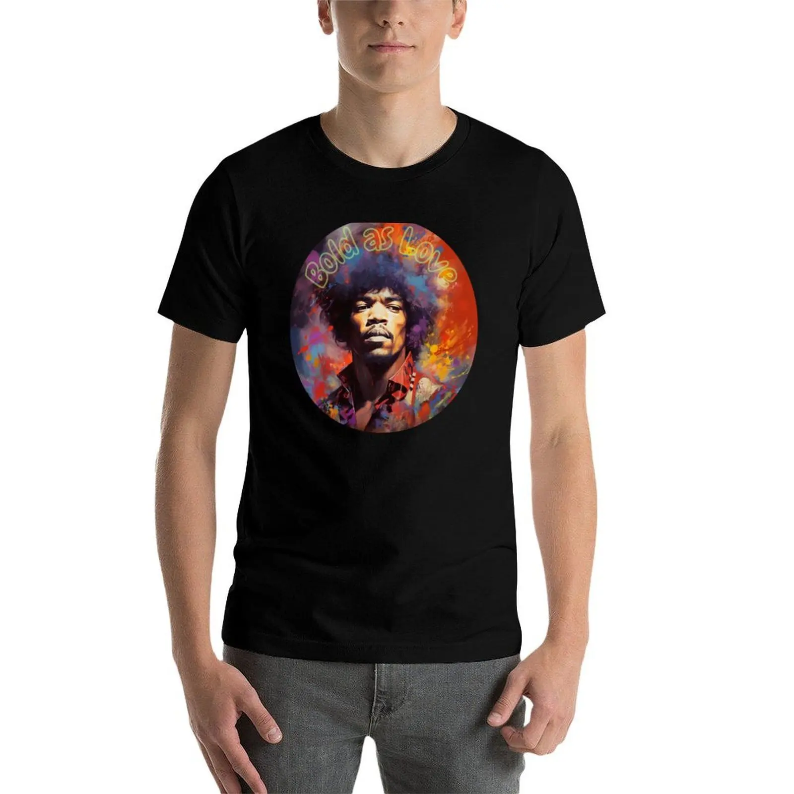 Фото Футболка Hendrix - Bold as Love, легкая футболка для занятий спортом на открытом воздухе №4