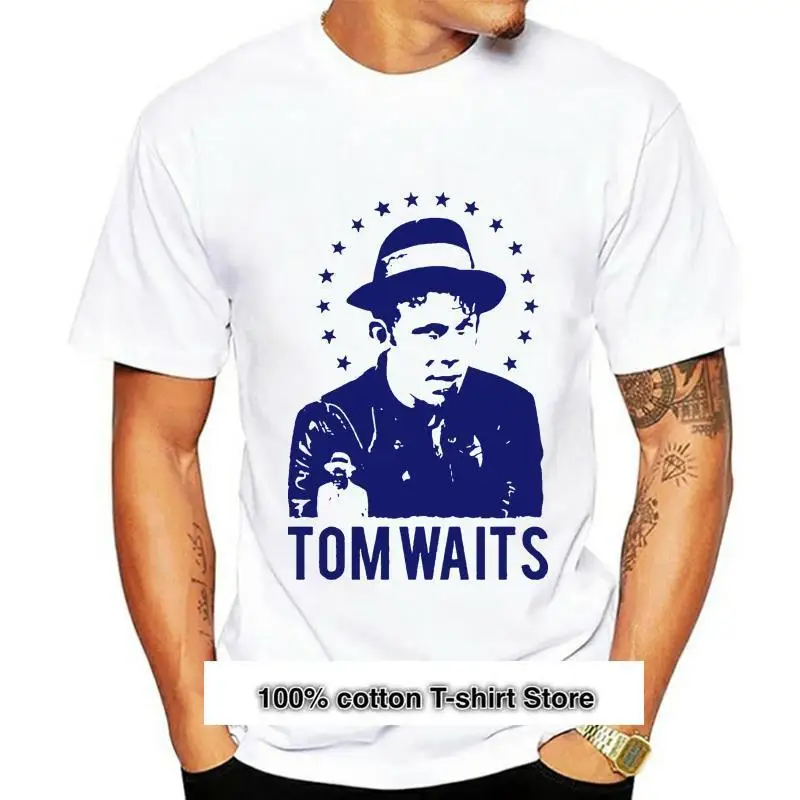 

Camiseta de Tom Waits, camisa de música Rock N Roll, de la cueva de nicker