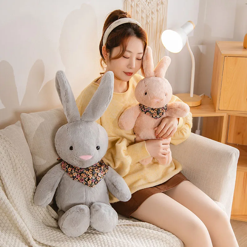 Милый кролик плюшевые игрушки милый 25 см 35 50 мягкие куклы-кролики для девочек и