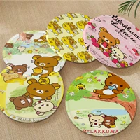 cute cartoon rilakkuma square plush cushion home back cushion soft comfortable 50x50cm cushion pads