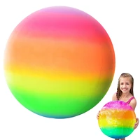 watermelon ball rainbow color iatable beach ball underwater above water toy swimming pool games for kids and family fills