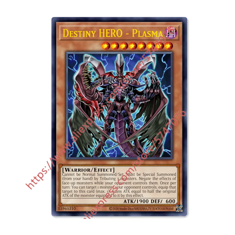 

Yu Gi Oh Destiny HERO - Plasma SR Japanese English DIY Toys Hobbies Hobby Collectibles Game Collection Anime Cards