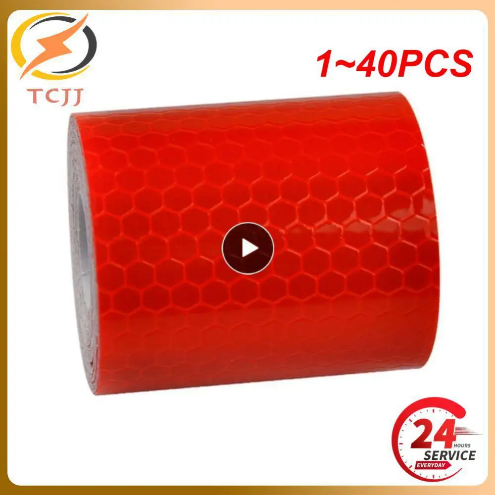

1~40PCS 5cmx3m Cinta Reflectante Reflective fabric Reflector Tape Reflex tape Adhesiva Auto Car Film Crystal Honeycomb 30 mm