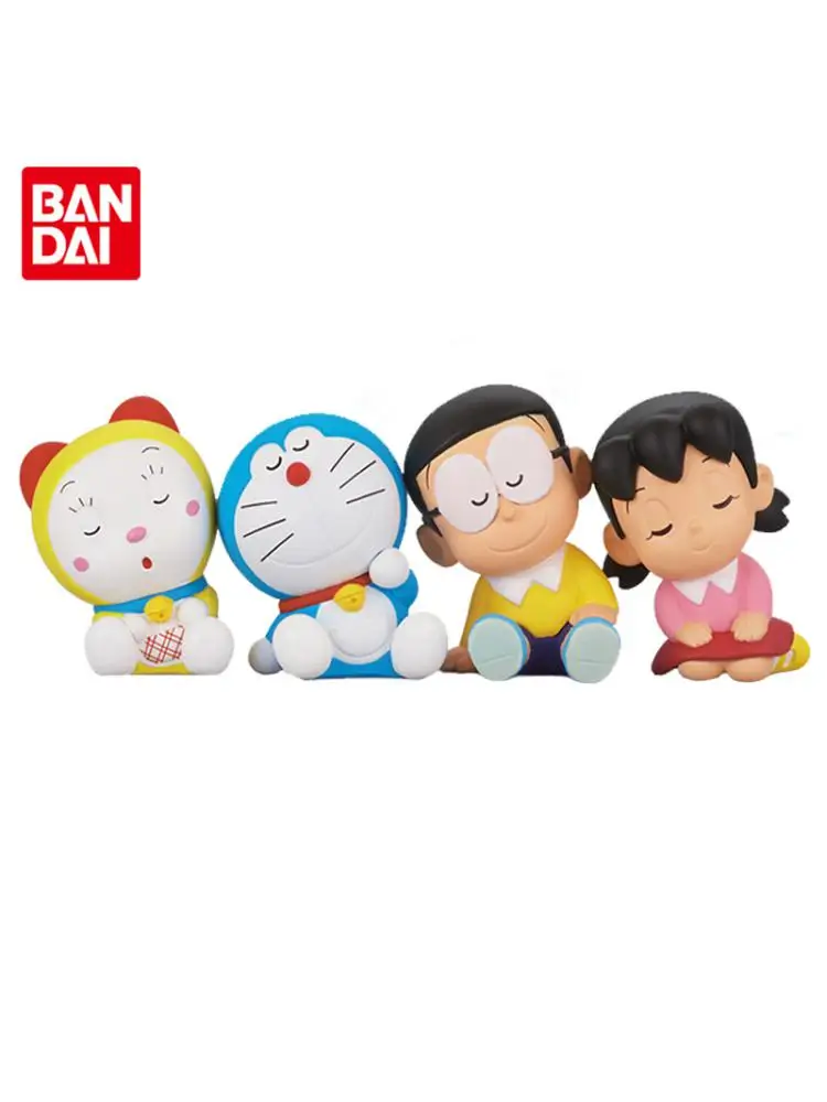 

Genuine Gashapon Doraemon Snuggle Doll Nobita Nobi Dorami Minamoto Shizuka Big G Anime Action Figures Model Gacha Toys