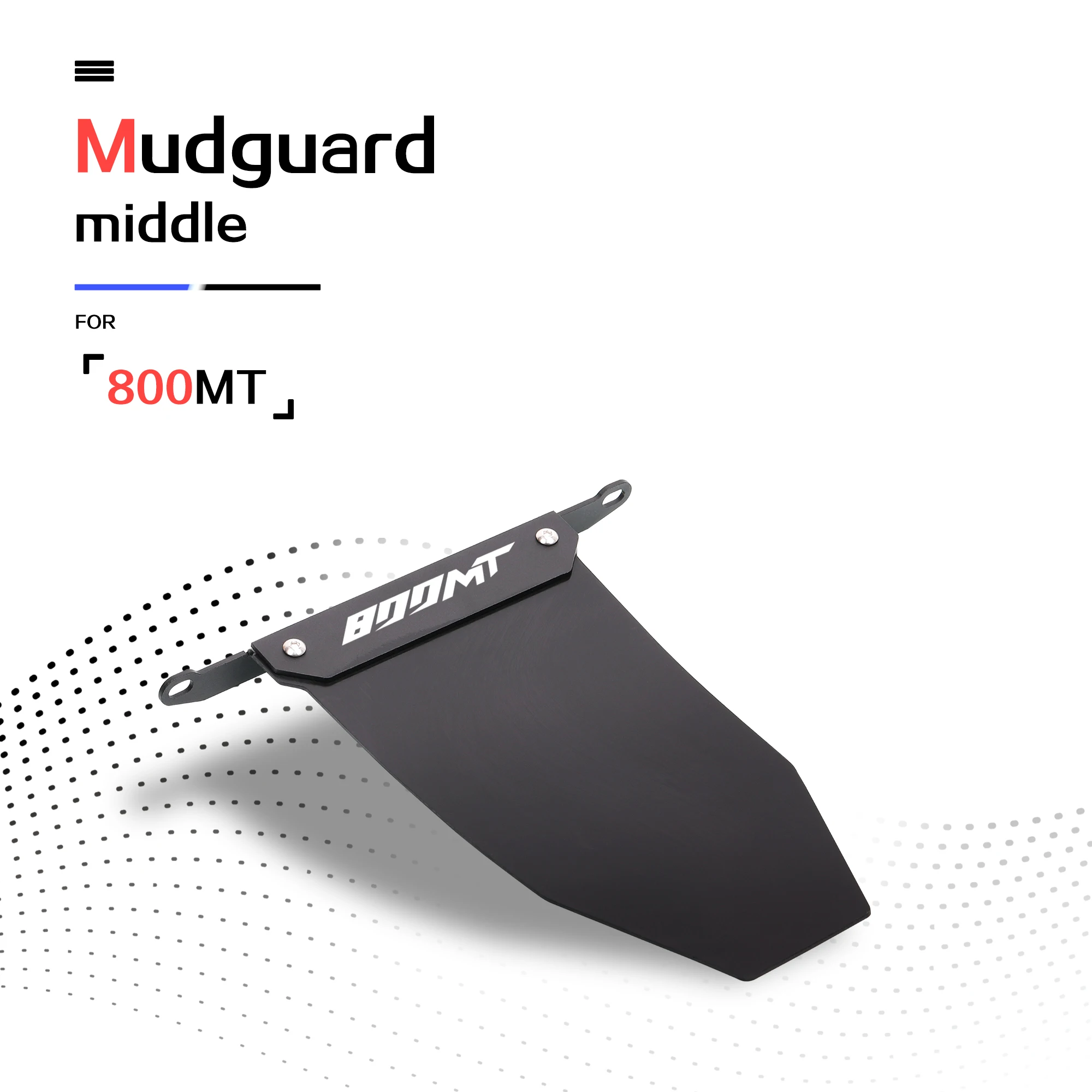 

Для CFMOTO 800MT MT800 800 MT 800 2021 2022 2023 2024 мотоциклетный амортизатор, брызговик, аксессуары для среднего крыла