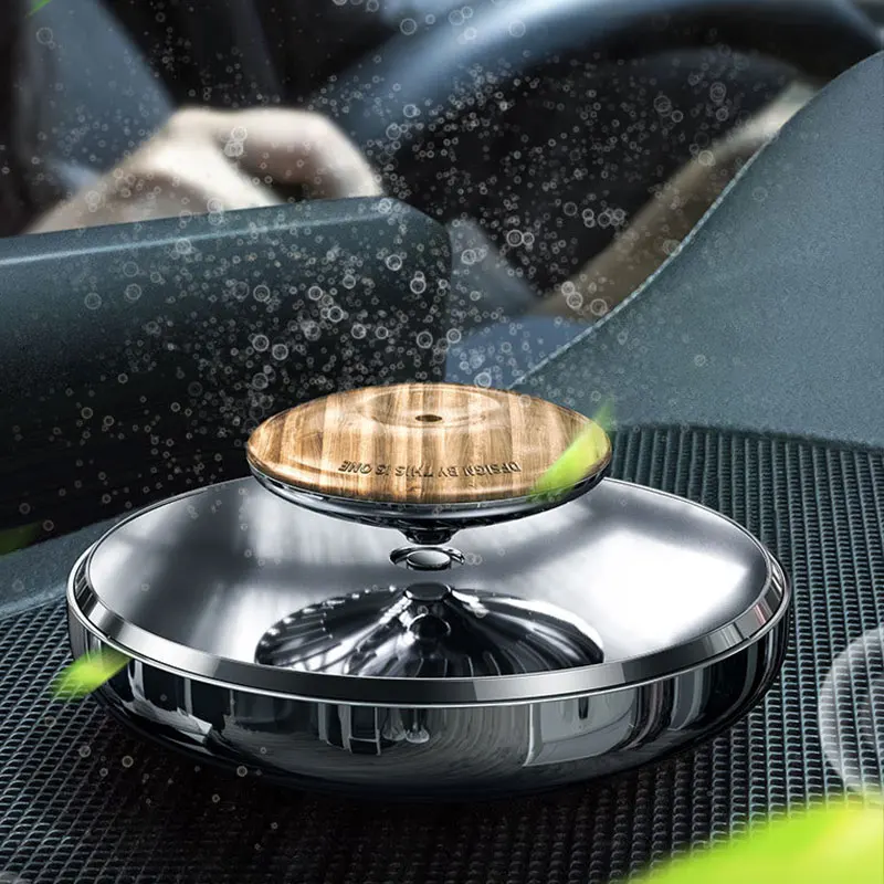 Новинка ароматерапия на солнечной батарее магнитный вращающийся металлический