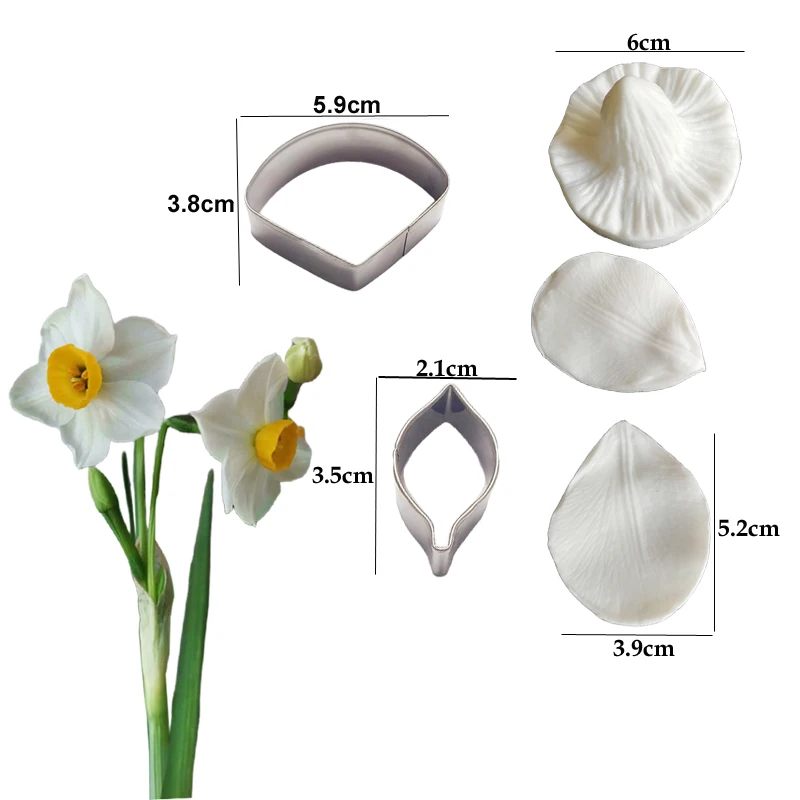 

Силиконовые формы для цветов Narcissus