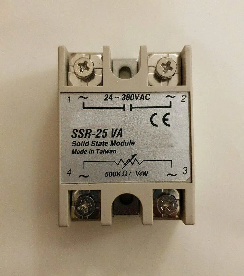 10 шт. SSR-50DA Однофазное твердотельное реле 50A DC Control AC SSR50DA