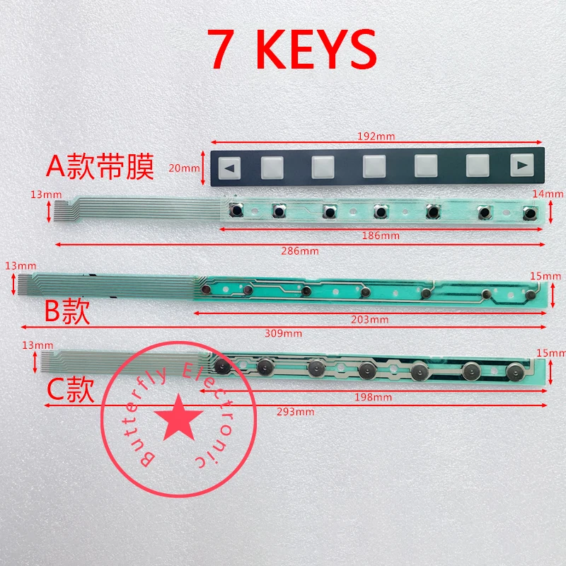 

keypad for fanuc 7/9/12 key keypad TOUCH SCREEN TOUCHPAD