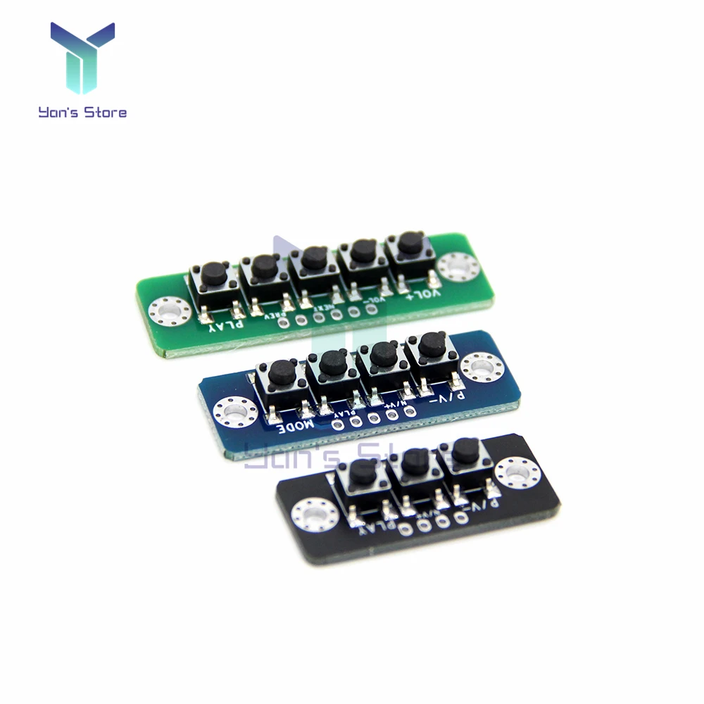 

DIY Kit 1x3/1x4/1x5 4 5 Independent Key Button Keypad Keyboard Module Mcu for Arduino Student Class Design Project Experiment