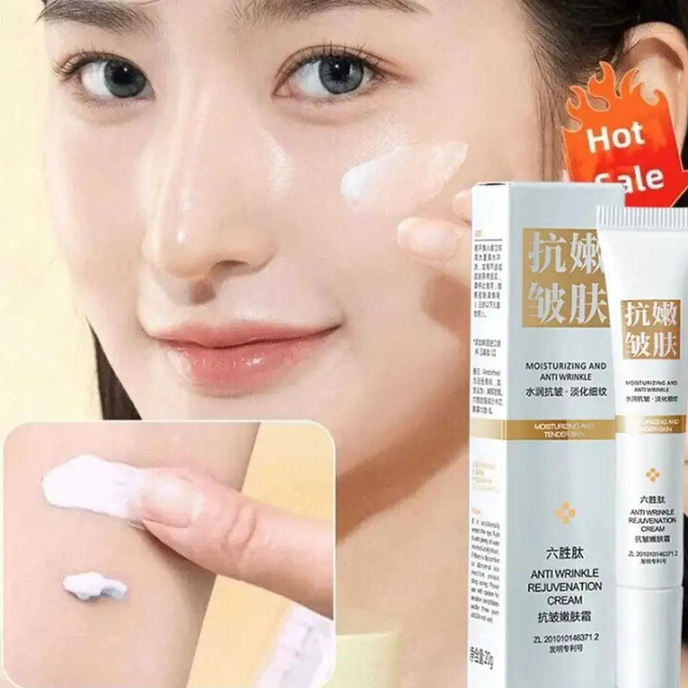 

Anti Aging Face Serum Remove Facial Wrinkle Cream Fade Extract Skin Firming Moisturizing Herbal Brightening Stain Care Whit G4X9