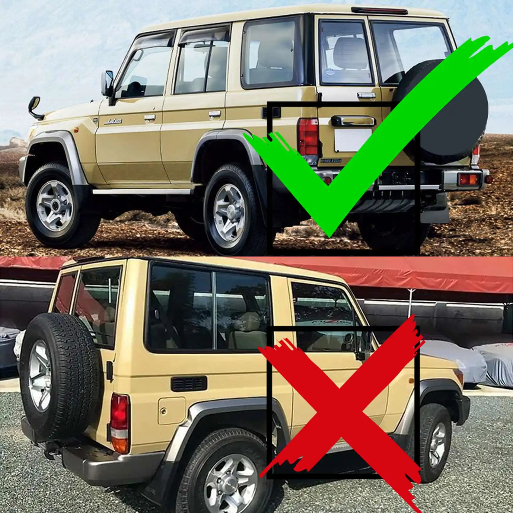Задний фонарь автомобиля для Land Cruiser Prado LC70 LC76 LC77 LJ77 RJ77 FZJ76 GRJ76 HZJ76 4500