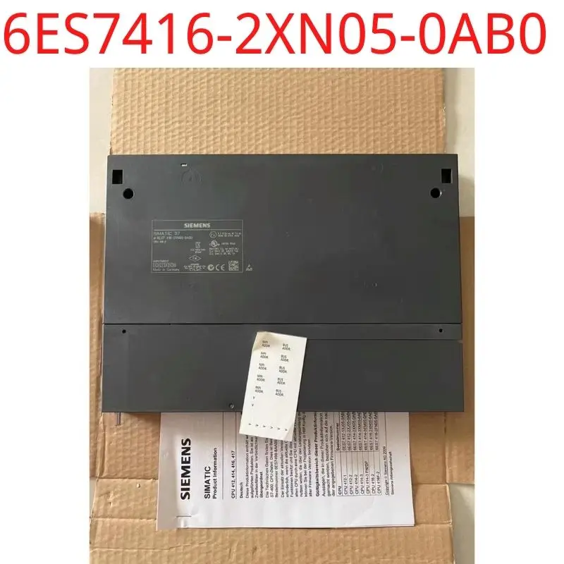 

6ES7416-2XN05-0AB0 Brand SIMATIC S7-400, CPU 416-2 Central processing unit with: work memory 5.6 MB, (2.8 MB code, 2.8 MB data),