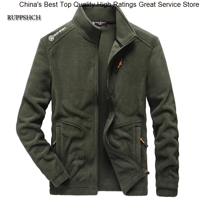 

Casual Warm Fleece Spring Autumn Tactical Army Jacket Men Plus Size Clothing