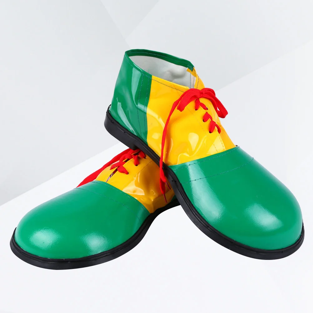 Сапоги клоуна обувь унисекс волшебника для Хэллоуина комедийное платье мужчины