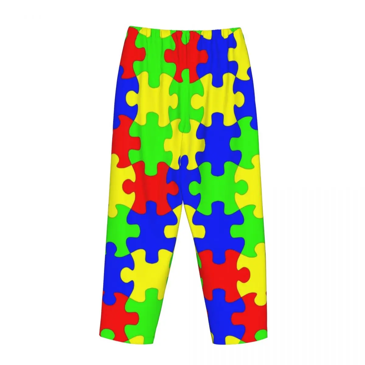 Пижамные штаны для осмотра аутизма одежда сна с эластичным поясом и карманами