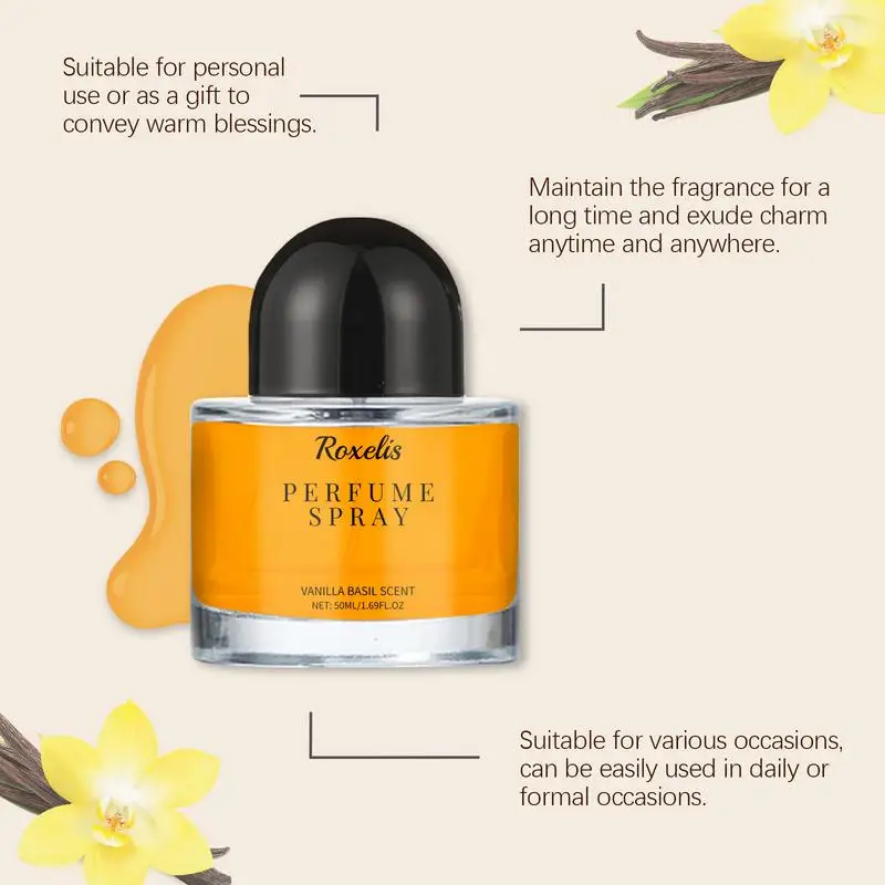 50 мл ароматы Herb Basil женские духи с феромонами натуральный элегантный стойкий