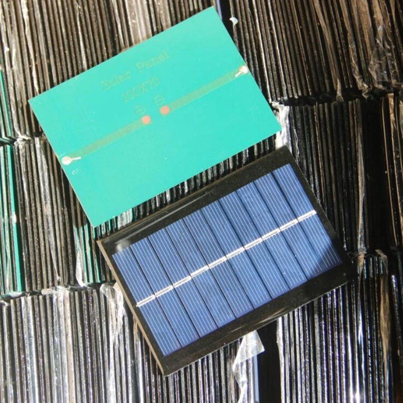 1 ватт 5 вольт солнечная панель высокоэффективный модуль PV Power Гибкая домашняя |