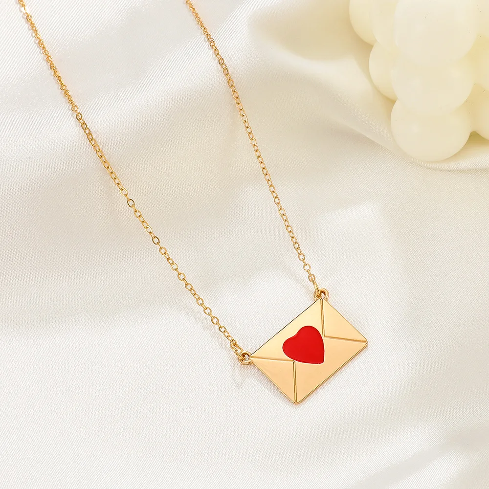 ZYZQ колье с надписью на тему любви цинковый сплав украшения в форме сердца