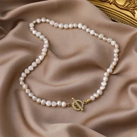 women girls elegant pearl pendant necklace fashion exquisite ot back chokers chains wedding party jewerly dress collar necklaces