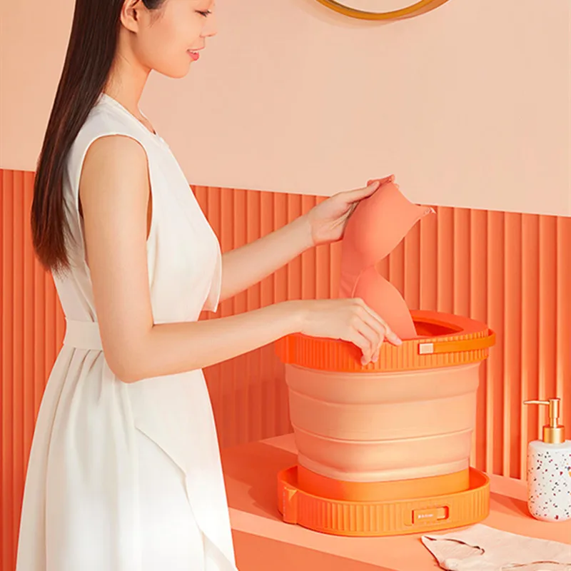 

Складная Стиральная машина мини маленькая стиральная машина для детей и младенцев портативные носки стиральная машина портативная