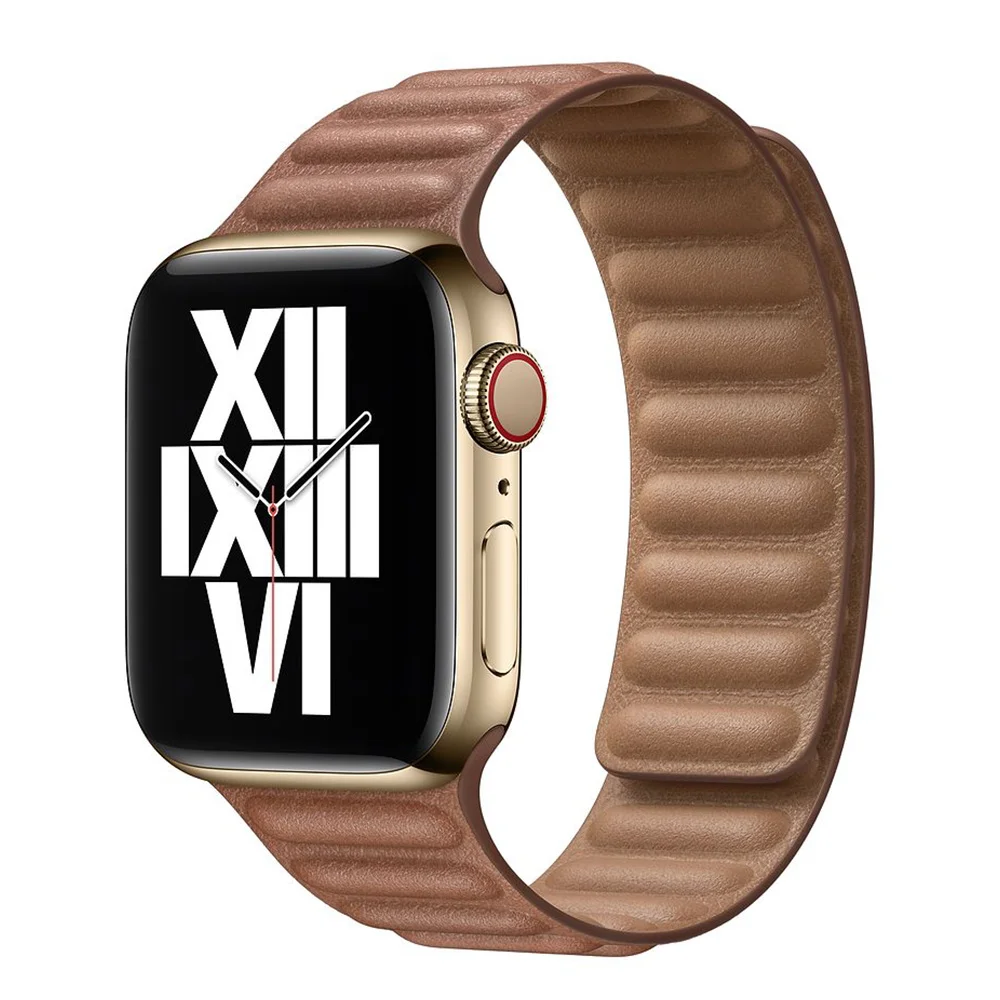 

Ремешок кожаный для apple watch band 44 мм 40 мм iWatch series 6 SE 5 4 3 2 1, браслет для наручных часов 42 мм 38 мм