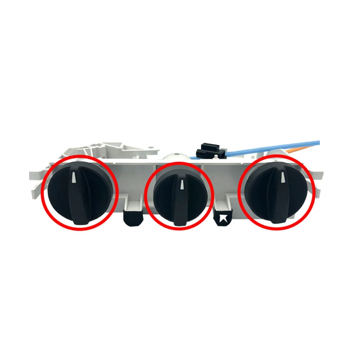 3 шт. автомобильный обогреватель A/C переключатель контроля климата рукоятки для