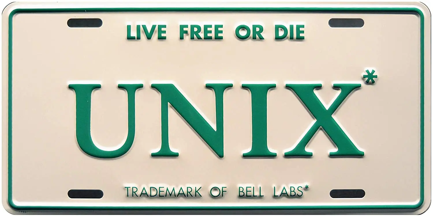 

Stettner | Unix | Metal License Plate
