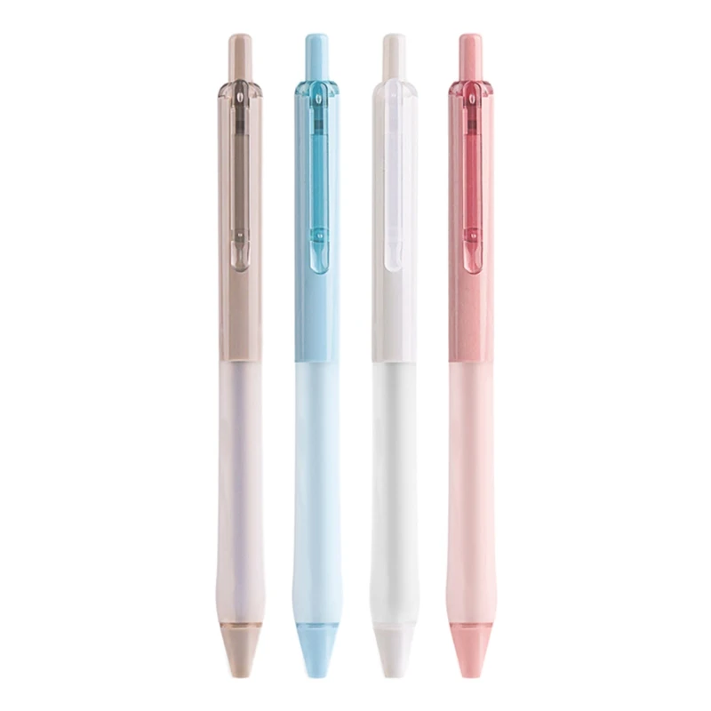 

6 шт. выдвижные гелевые ручки, гладкие пишущие шариковые ручки 0,5 мм с чернилами для офиса, праздничного журнала, письменные