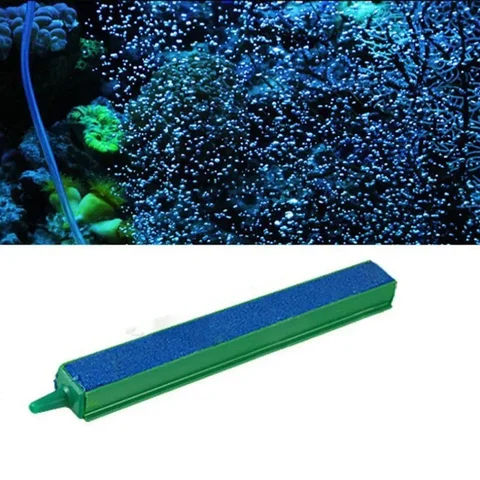 10/15/20/25/30/35/40cm Air Pump Sand Stone Aquarium Oxygen Pump Fresh Air Stone Bubble Bar Aquarium Fish Tank Aerator Pump