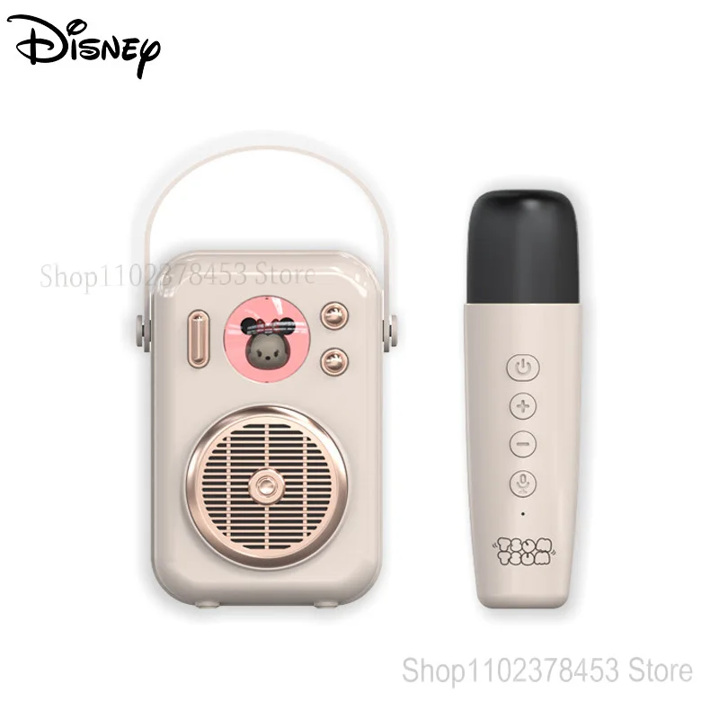 

Портативный микрофон Disney Minne Lotso, сабвуфер Utdoor Home Kara Ok, Hi-Fi стерео, беспроводной Bluetooth-микрофон с высокой производительностью